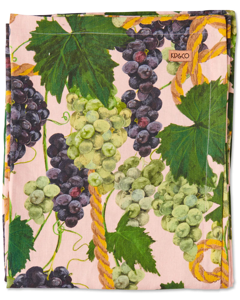 Kip & Co Vine Linen Tablecloth 145cm x 270cm