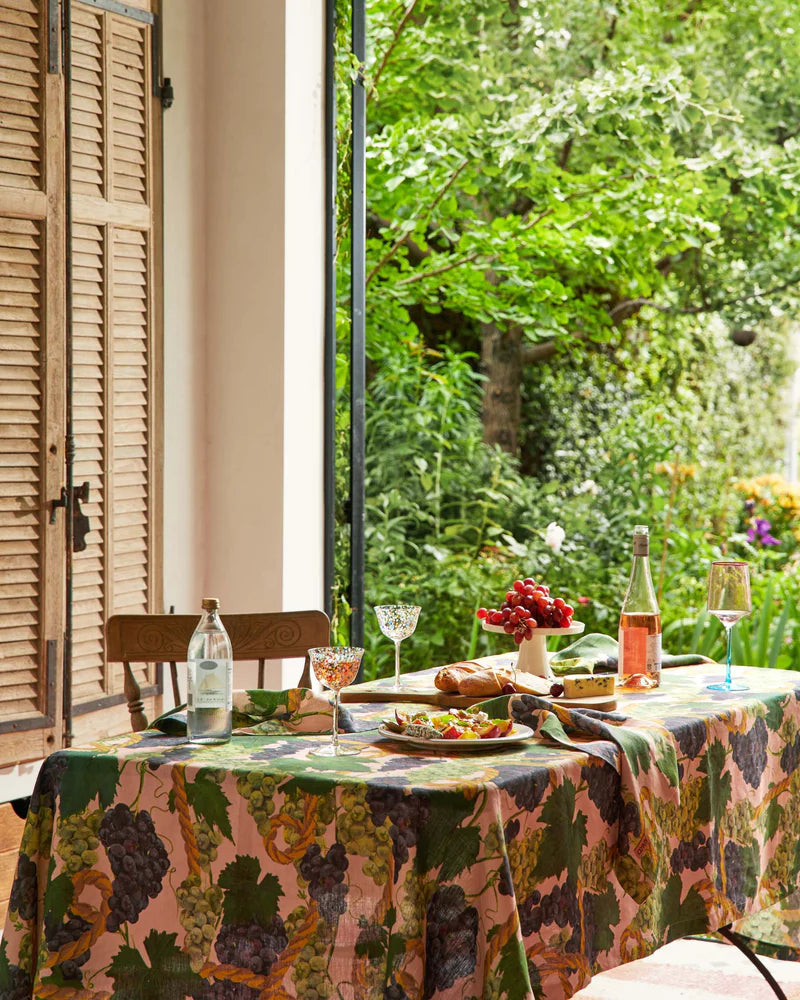 Kip & Co Vine Linen Tablecloth 145cm x 270cm