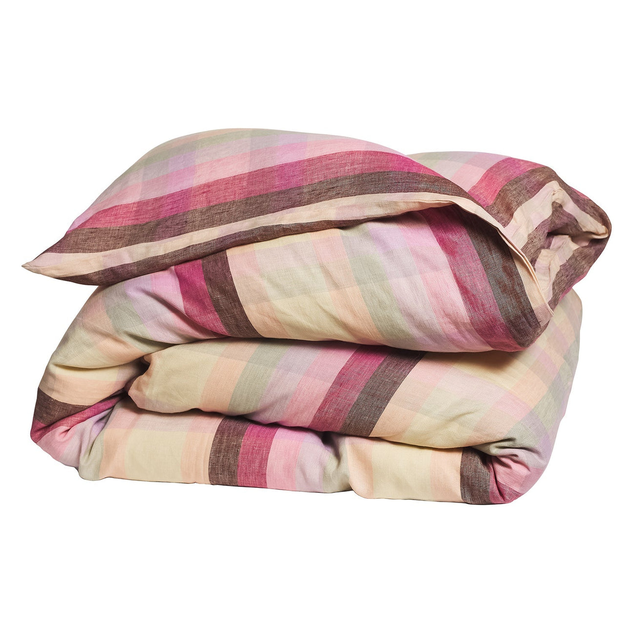 Sage and Clare Fifer Plaid Quilt Cover - QUEEN